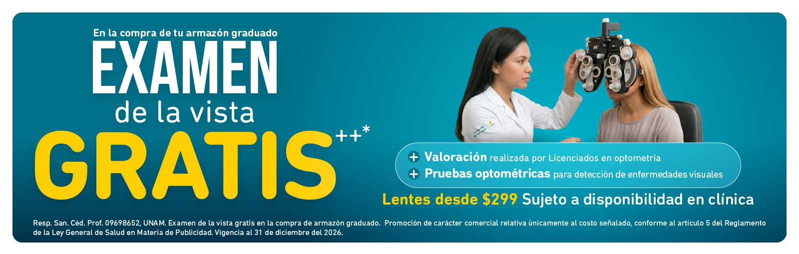 Examen gratis