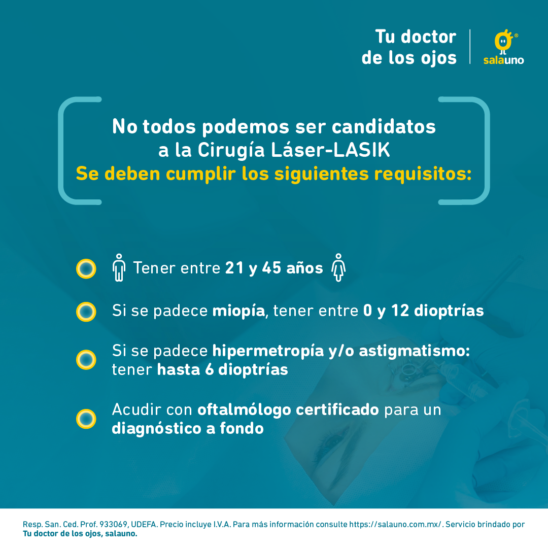 Conoce los beneficios de cirugía LASIK